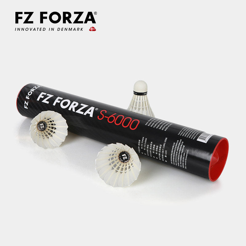 FZ FORZA S-6000 12PCS Duck Feather Badminton Shuttlecock