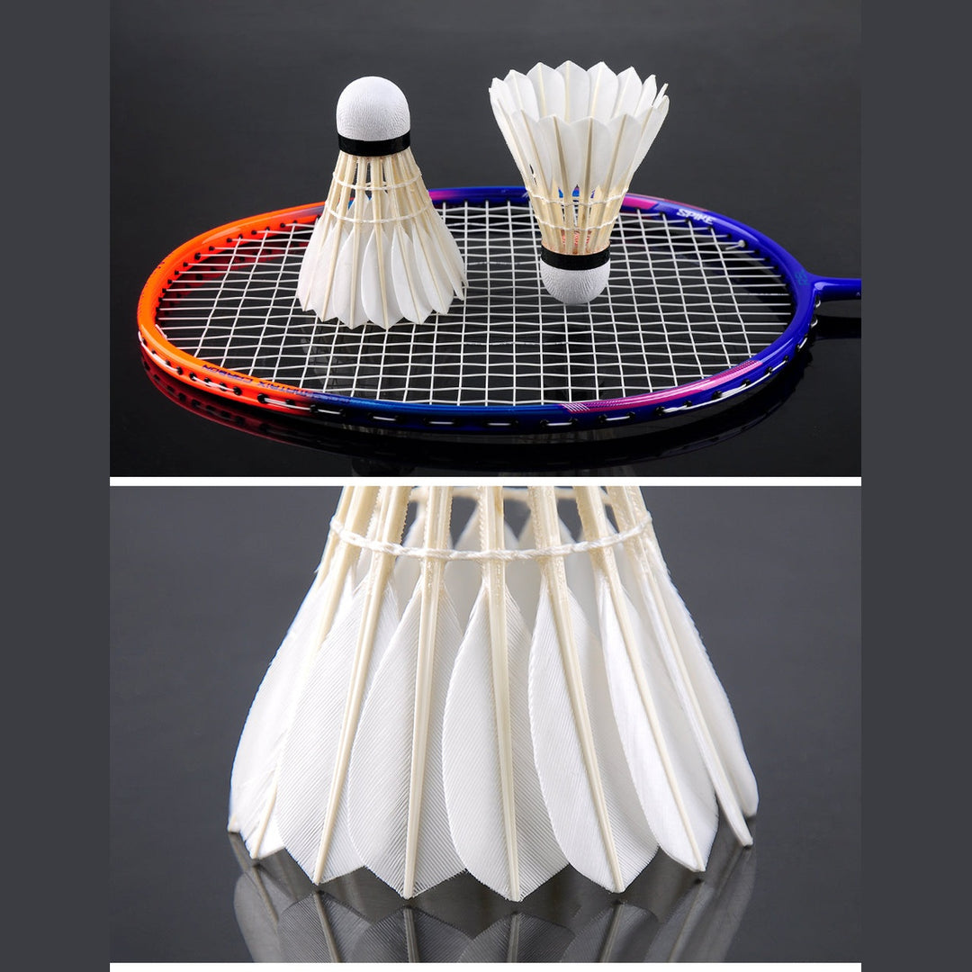 RSL 12 PCS Venus Badminton Goose Feather Badminton Shuttlecock