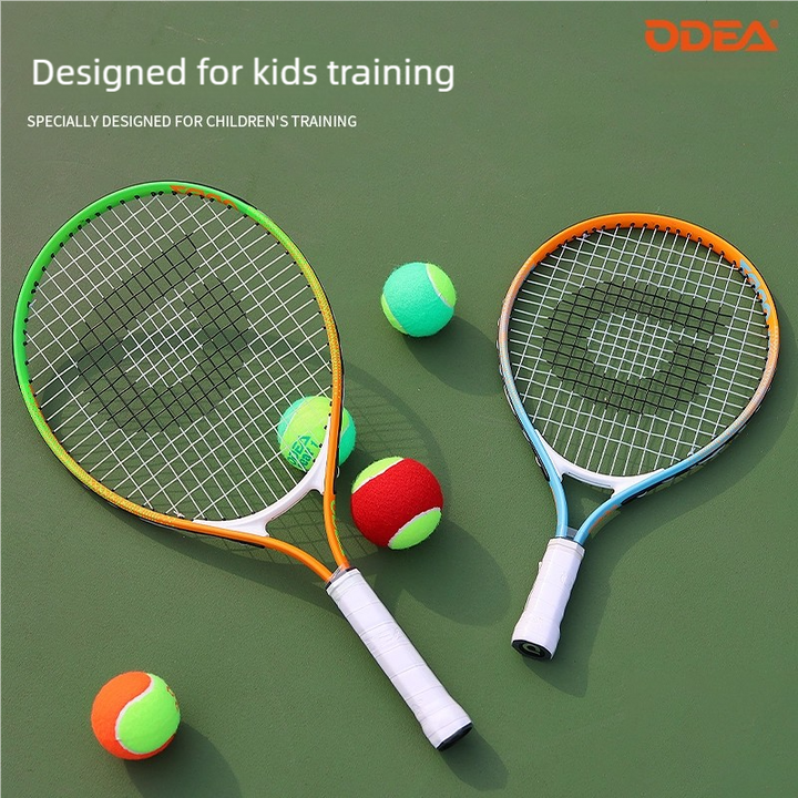 ODEA Stage 2 ORANGE 48 PCS Children Beginners Tennis Balls Low Compression Slower Speed