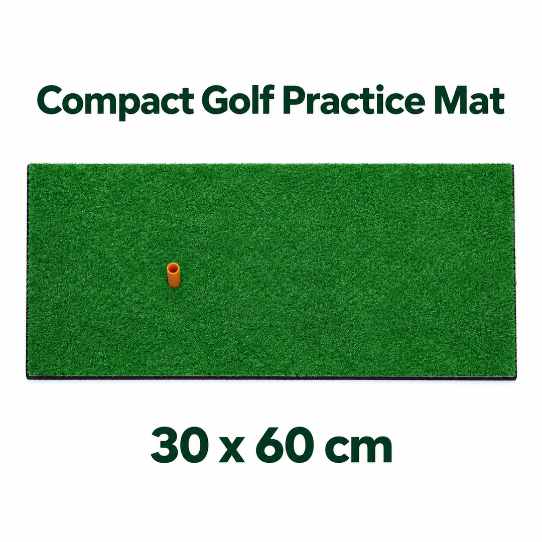 SPP 1 PCS Mini Golf Hitting Practice Mat 30 × 60 cm – Artificial Turf Swing Training Mat for Indoor &amp; Outdoor Practice