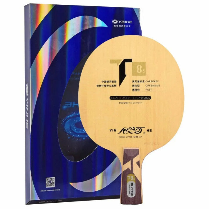 Yinhe T-8s Cypress Huang Fang Carbon Table Tennis Blade