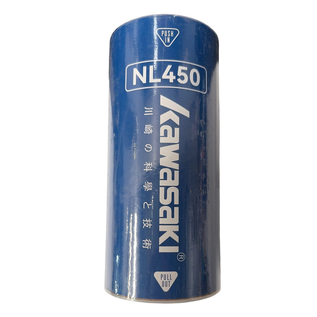 Kawasaki Nylon Shuttlecocks NL450 3Pcs Yellow Badminton Shuttlecock