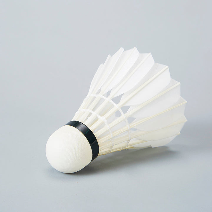 Ling Mei 12 PCS F5 Badminton Goose Feather Badminton Shuttlecock