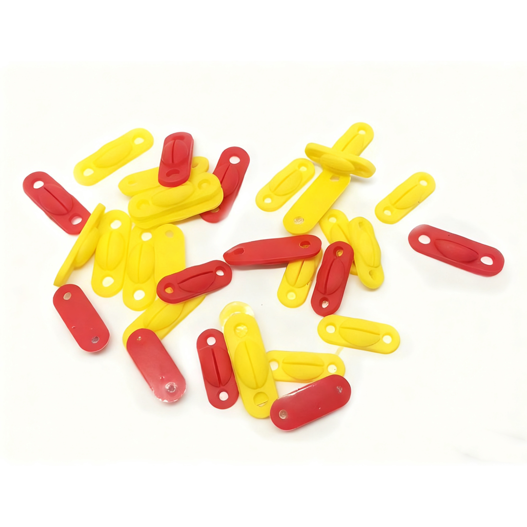 5 PCS Badminton Racket Grommet Set – Silicone Shock-Absorbing Grommets & Tubes