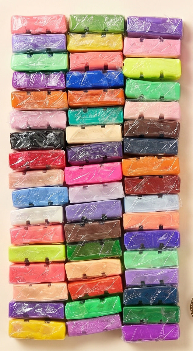 50 Colors Play Dough Set Creative Soft Clay DIY Handmade Educational Toy
