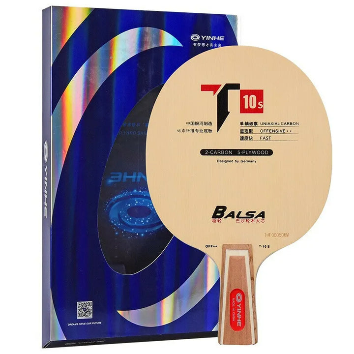 Yinhe T-10S T-11S Ultralight Balsa Cypress Carbon Table Tennis Blade