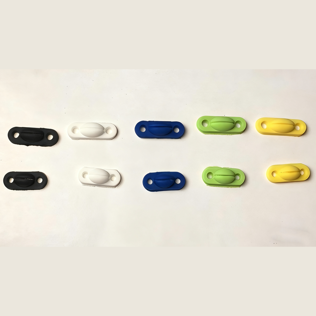 5 PCS Badminton Racket Grommet Set – Silicone Shock-Absorbing Grommets & Tubes