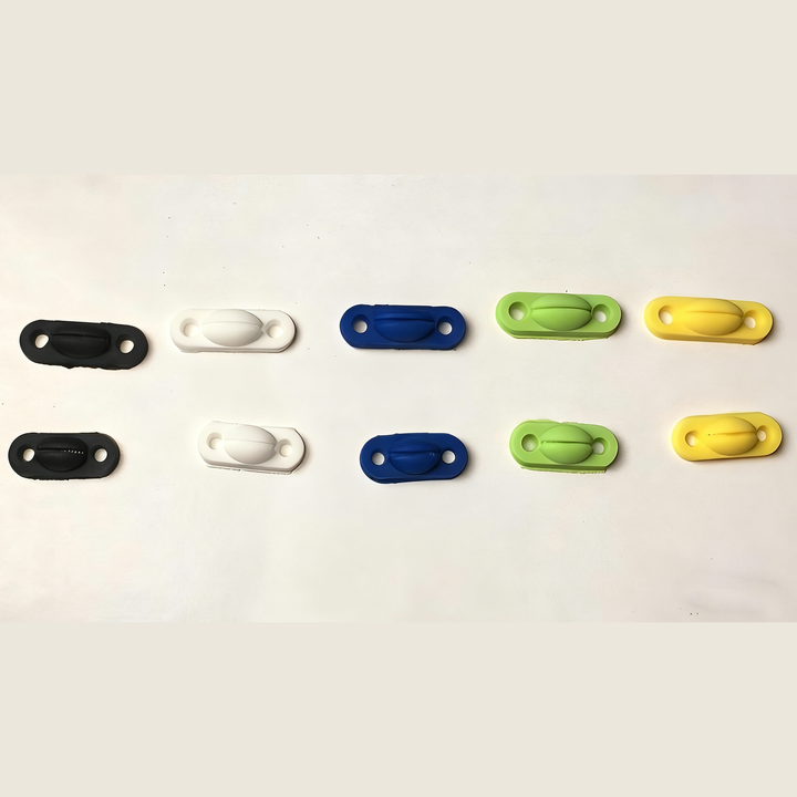 5 PCS Badminton Racket Grommet Set – Silicone Shock-Absorbing Grommets & Tubes