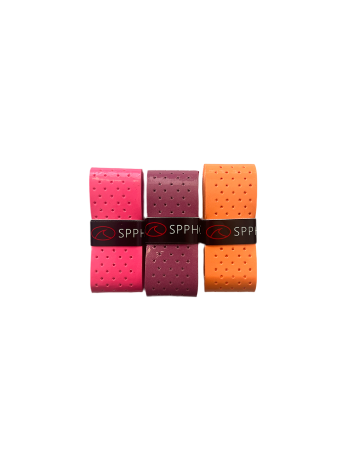 SPPHONEIX 3 Anti-Slip Over Grip Tape(Random Color)for Tennis Badminton Squash Tabletennis Racket ,Golf Baseball Cricket Fishing Bat,Sports Equipment Handles