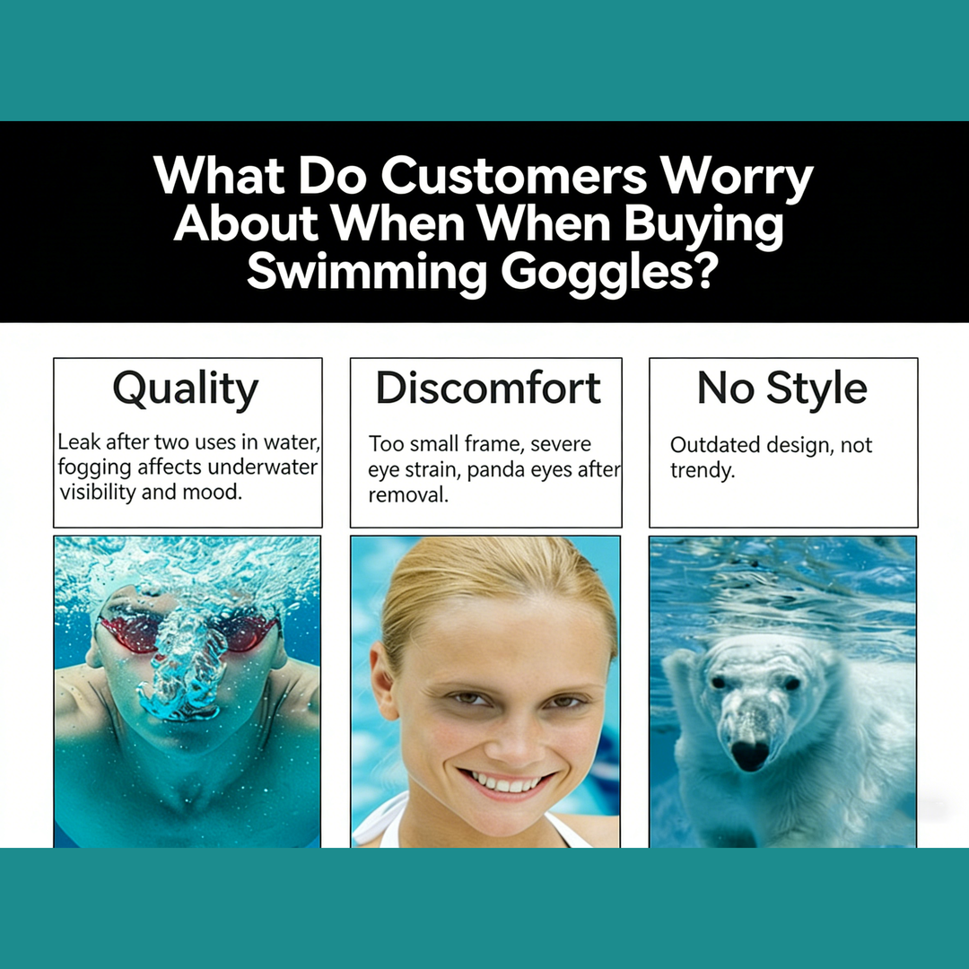 SPP HD Anti-Fog Swim Goggles with Double Silicone Strap, Adjustable, Leak-Proof &amp; UV Protection G1100