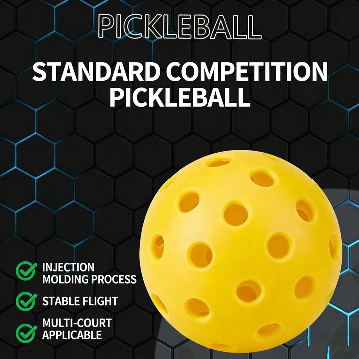 SPP 40-Hole Rotomolded One-Piece Pickleball - Tournament-Grade with Smooth Surface & Uniform Structure