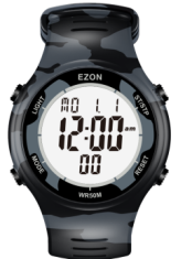 EZON 5ATM Waterproof Digital Sports Watch – Pedometer,  Tracker, Stopwatch, Fitness Watch L008