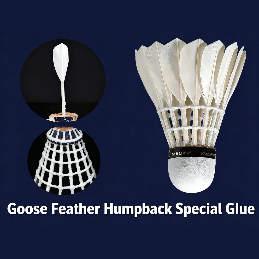 WECAN 12 PCS Blue Badminton Goose Feather Badminton Shuttlecock