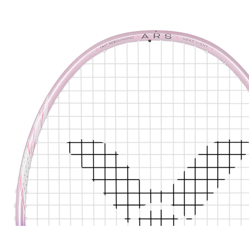 Victor AuraSpeed 90F Badminton Racket Pink 5UG6