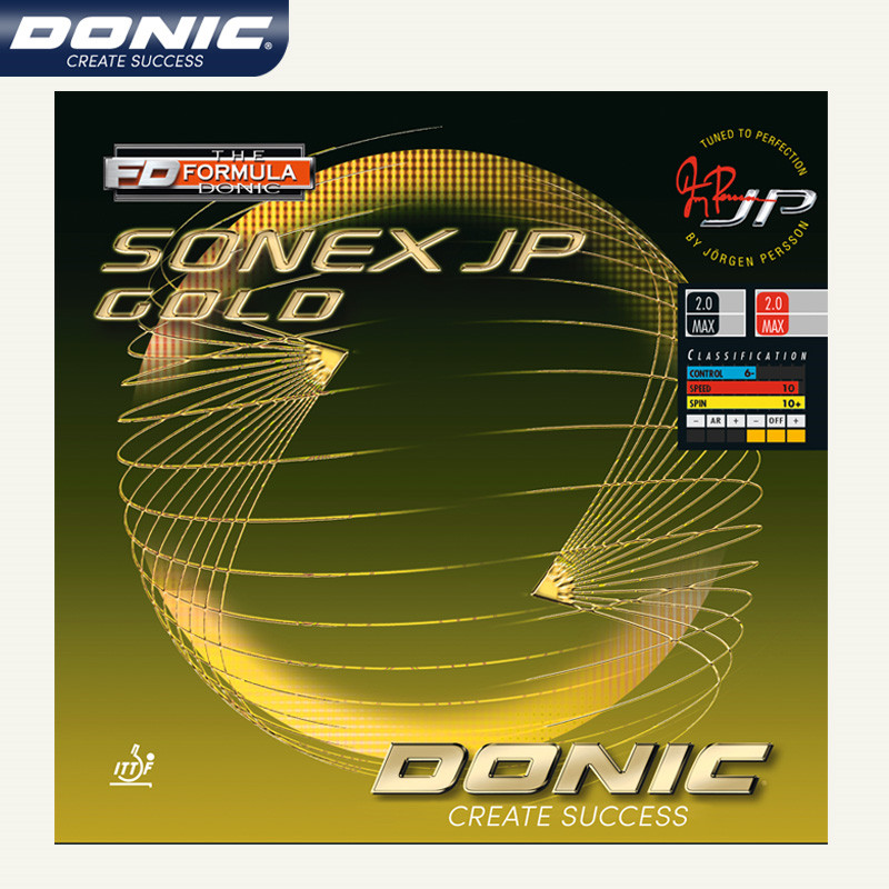 Donic Persson Exclusive Table Tennis Rubber 13073 - Red product image - Donic table tennis rubber