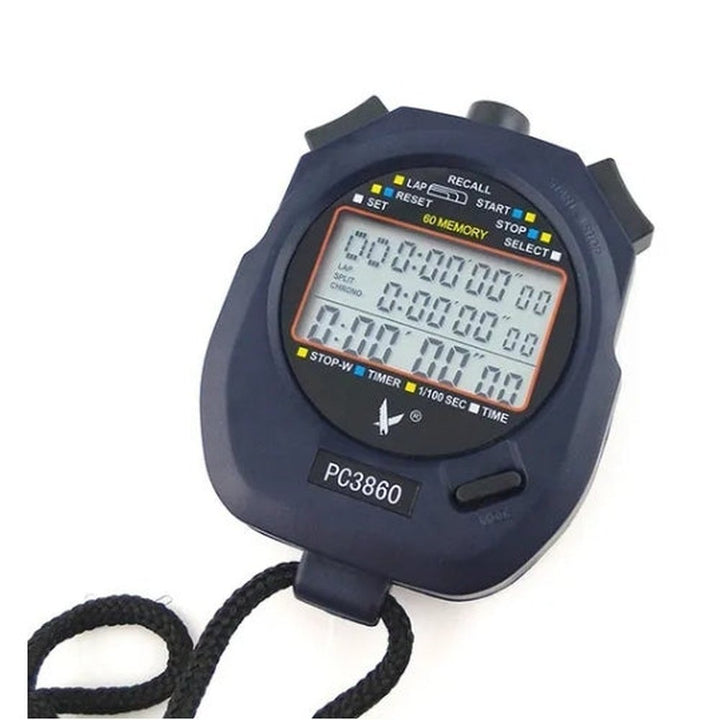 LEAP Electronic Stopwatch Digital LCD Sports Running Timer PC3860