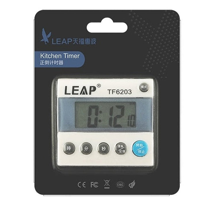 LEAP Digital Count Up/Down Kitchen Timer TF6203