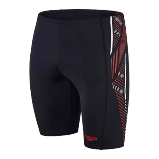 SPEEDO 3121 Mens Placement V Cut Jammer Swim trunks