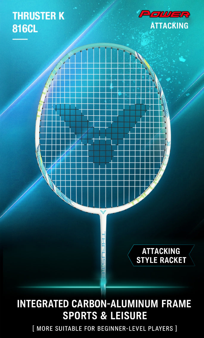 VICTOR Badminton Racket – Attacking Type-TK-816CL
