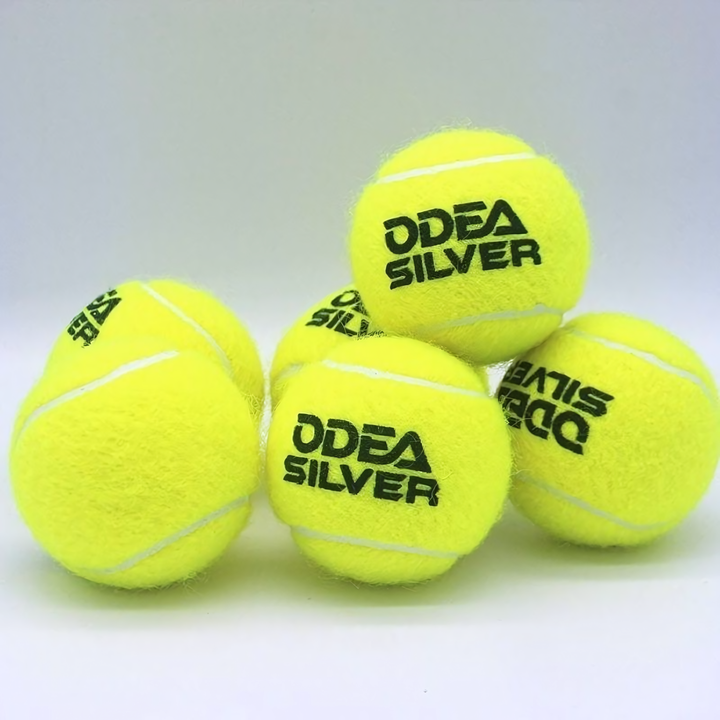 ODEA Silver Training Tennis Balls 60PCS (Rebound 135-147CM ITF)
