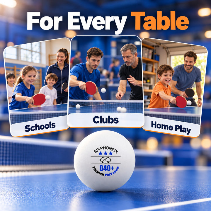 SPPHONEIX 3-Star Table Tennis Balls