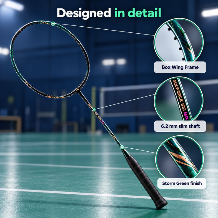 Li-Ning Axforce 100 Max Badminton Racket - Axforce 100 Max Badminton Racket 细节图 03
