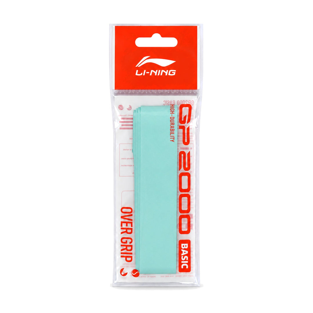 Li-Ning GP2000 Basic Badminton Overgrip - Single - GP2000 Basic Badminton Overgrip - Single 颜色 Mint Green ASJV029 9 23