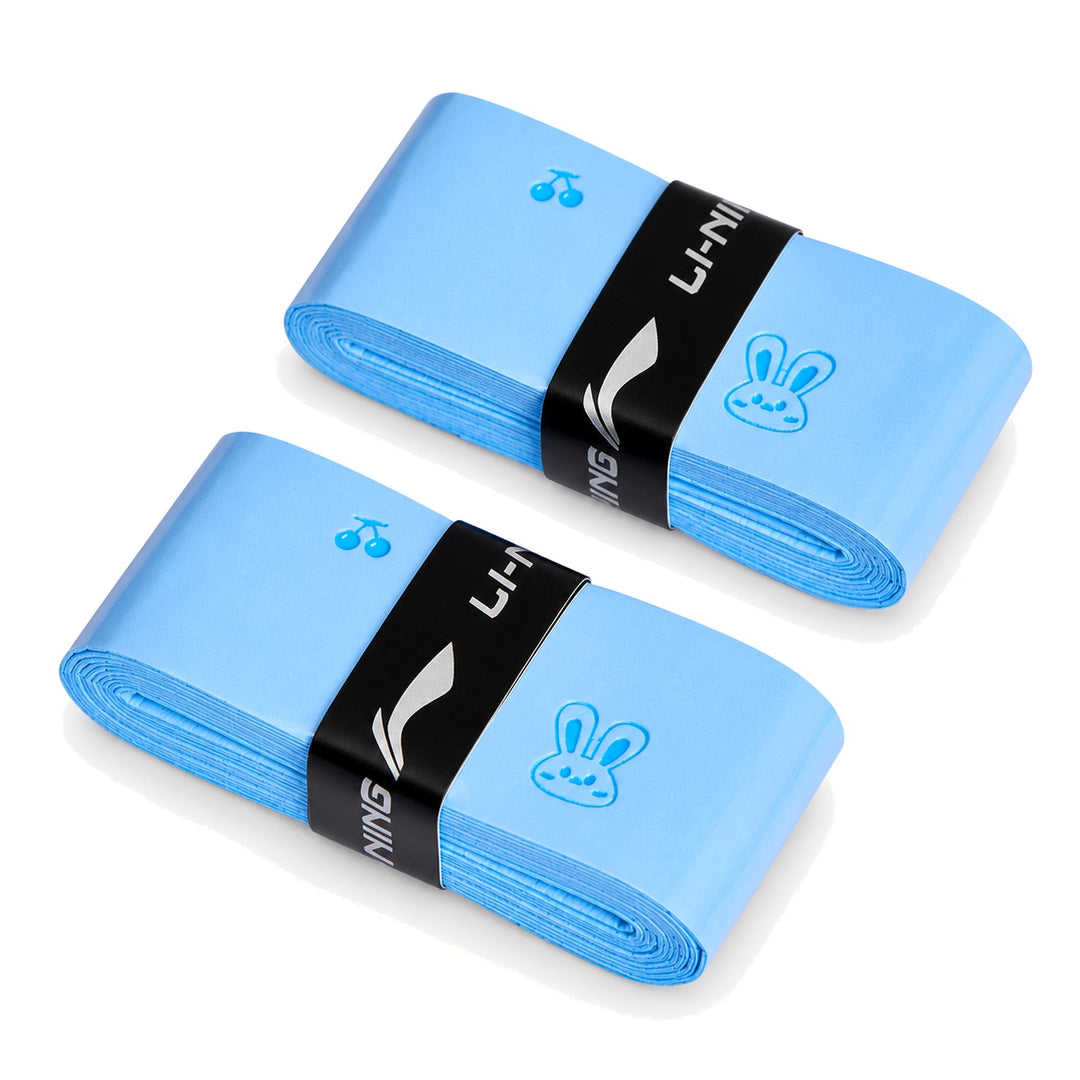 Li-Ning GP2000 Rabbit Badminton Overgrip - 10-Pack - GP2000 Rabbit Badminton Overgrip - 10-Pa 颜色 Light Ocean Blue ASJV005 5 12