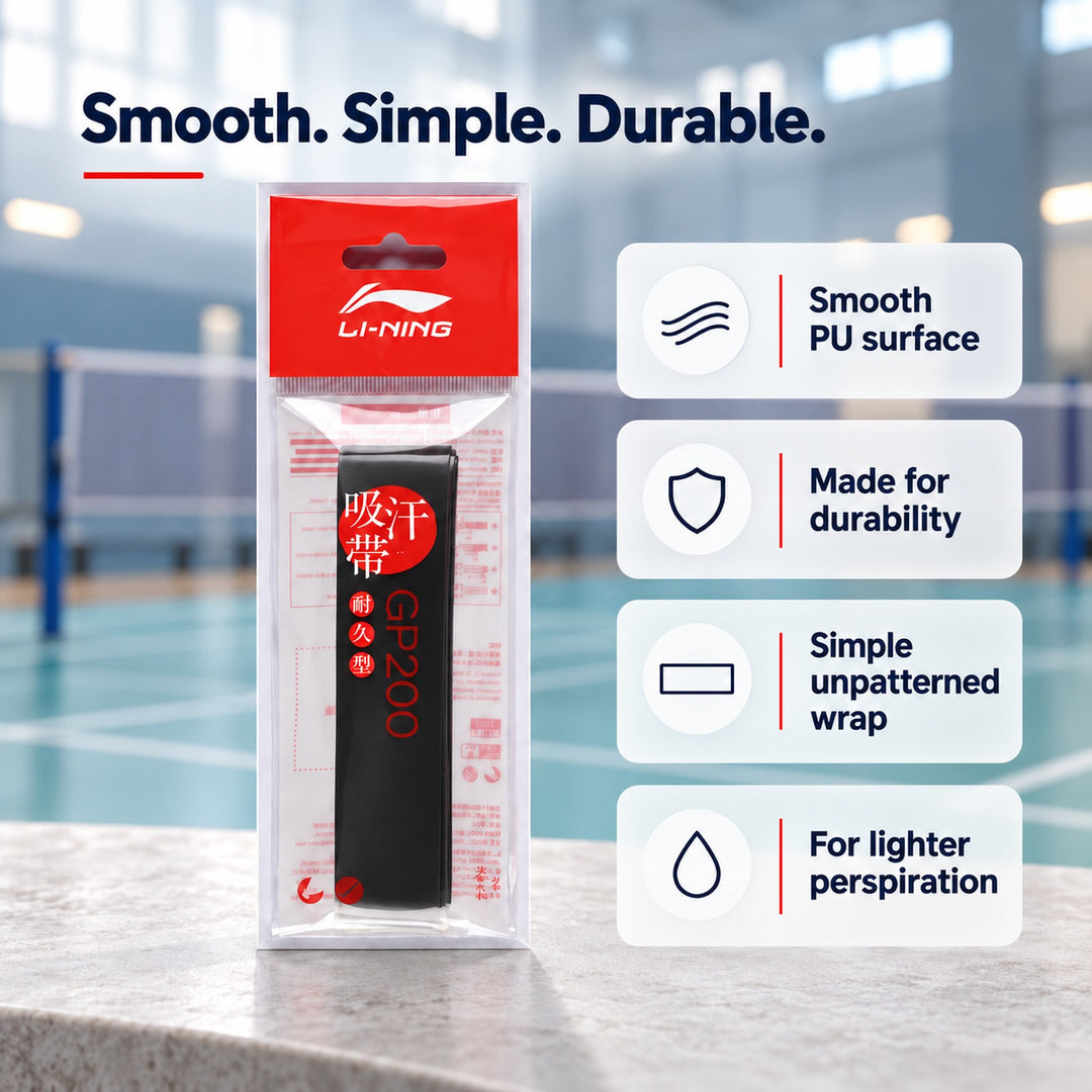 Li-Ning GP200 Badminton Overgrip - Single - GP200 Badminton Overgrip - Single 卖点图 02