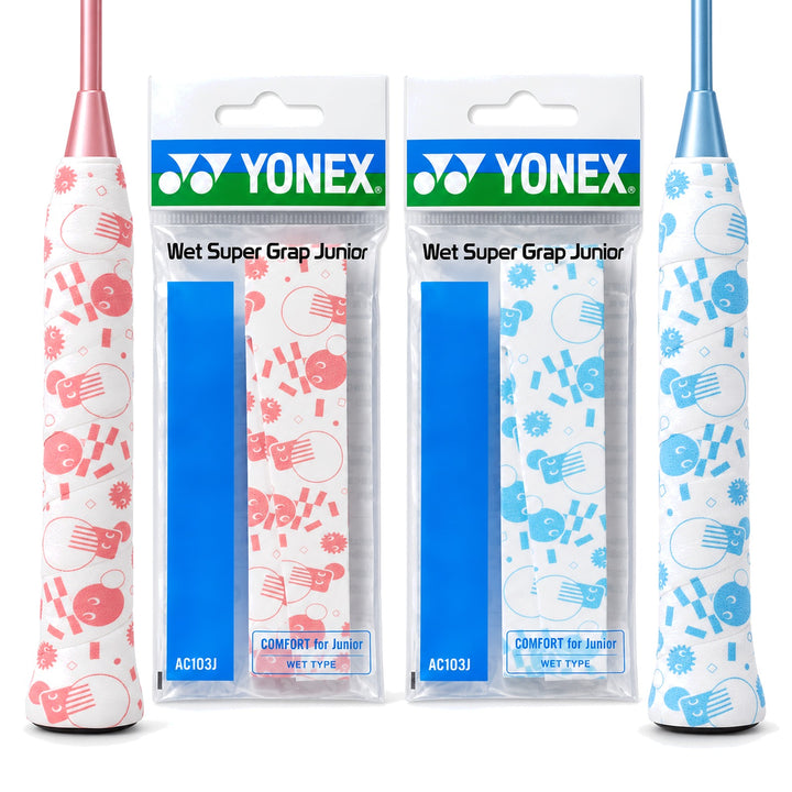 YONEX AC103JYX Badminton Grip – Durable, Comfortable, and Non-Slip (Designed for Youth Players)