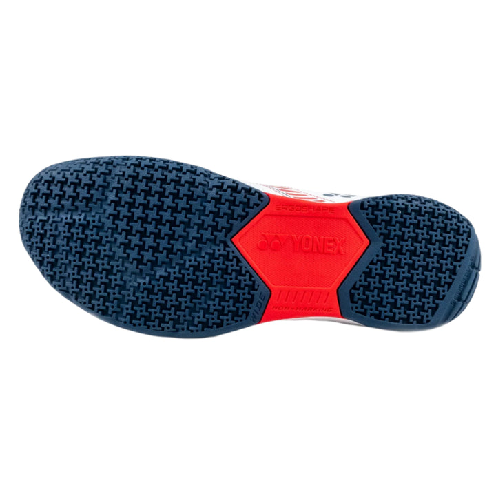 Yonex Power Cushion Strider Flow Wide Badminton Shoes SHBSF1WEX WHITE / RED