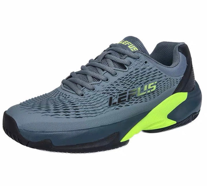 LEFUS Professional Non-Slip Tennis Shoes, Breathable KPU Mesh Sneakers with MD Rubber TPU Sole for Outdoor Sports L033
