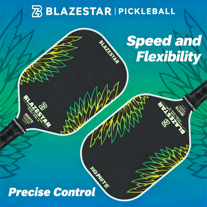 BLAZESTAR STORM EDGE 13 Series T700 Carbon Fiber Professional Pickleball Paddle