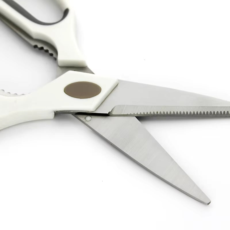 Multi-Purpose Stainless Steel Scissors – Heavy-Duty, Soft Handle, Home Kitchen Use