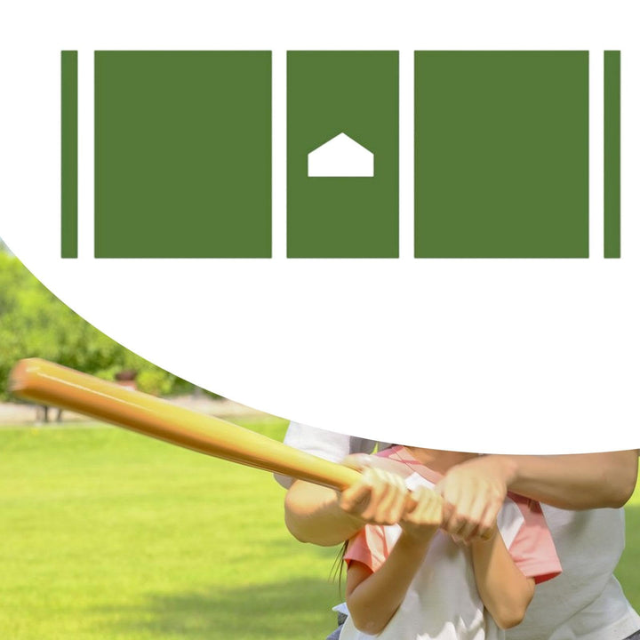 SPP Baseball &amp; Softball Hitting Mat 300 × 116 cm – Portable Batting Practice Mat