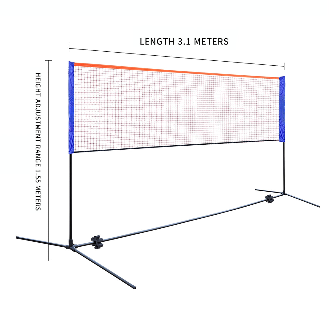 SPPHONEIX Portable Volleyball Badminton Tennis Net With Frame