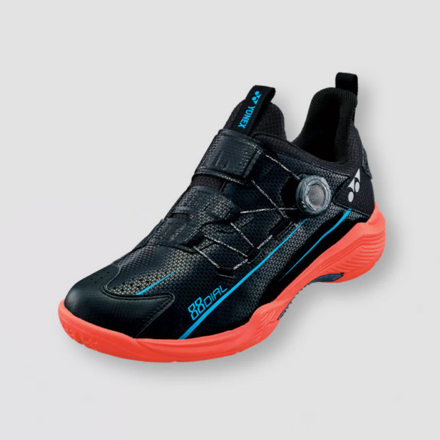 YONEX Power Cushion 88 Dial Badminton Shoe SHB88D2EX Black/Red