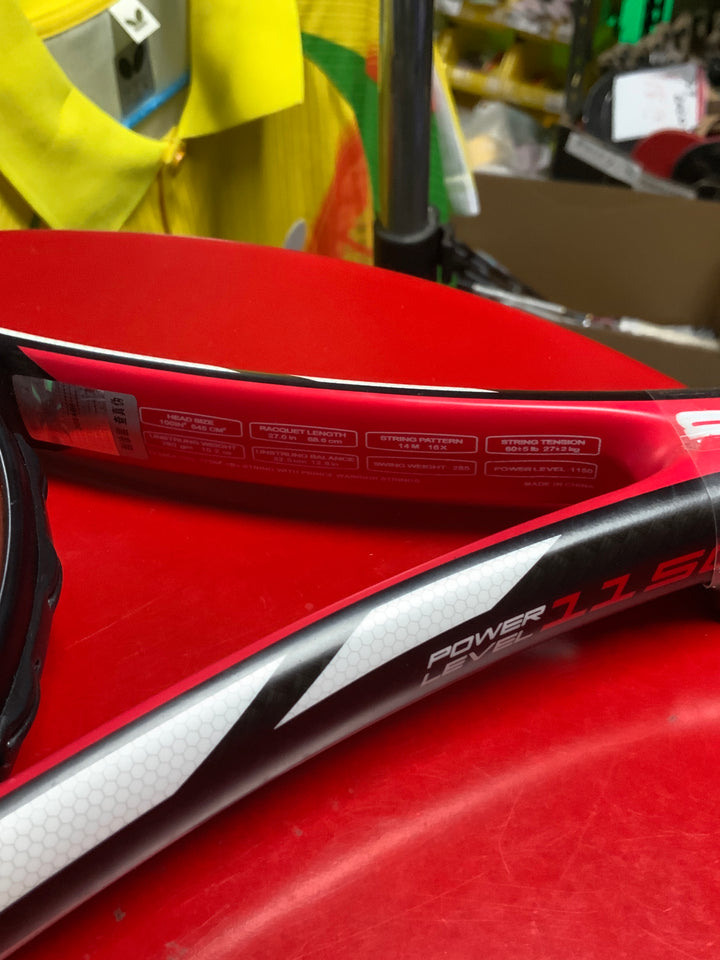 PRINCE Warrior 100 ESP Red 7T35F4012 grip size 2 4(1/4) New Old Stock