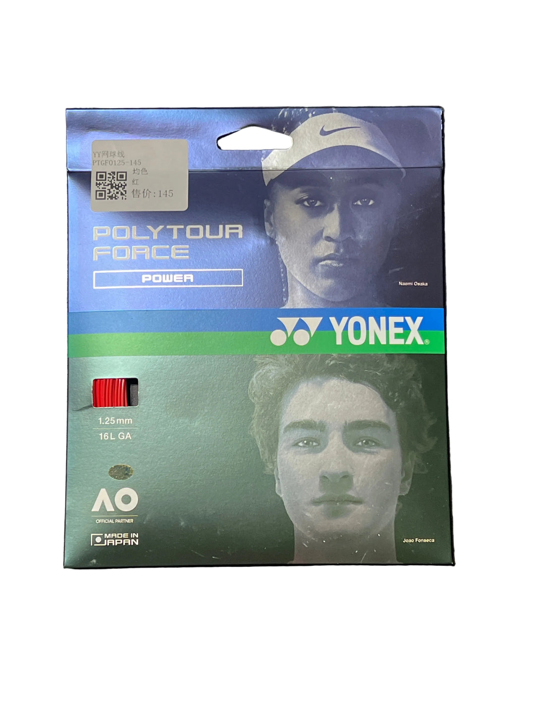 YONEX POLYTOUR FORCE Power Tennis String