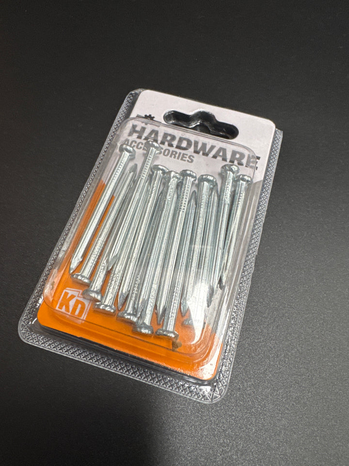 Concrete and Steel Nails – Wall Hooks, Picture Frames, and General Wall Hanging