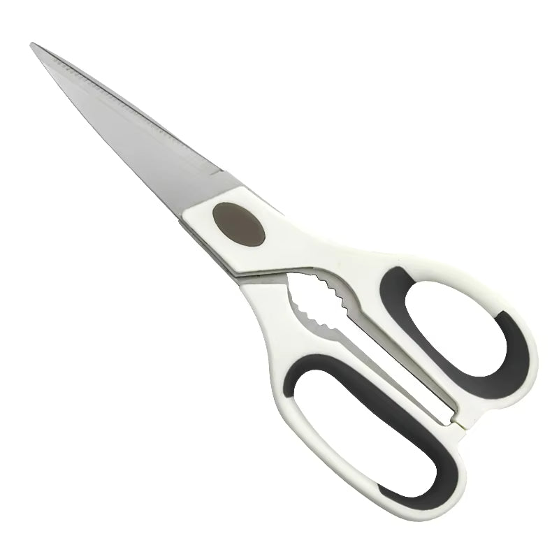 Multi-Purpose Stainless Steel Scissors – Heavy-Duty, Soft Handle, Home Kitchen Use