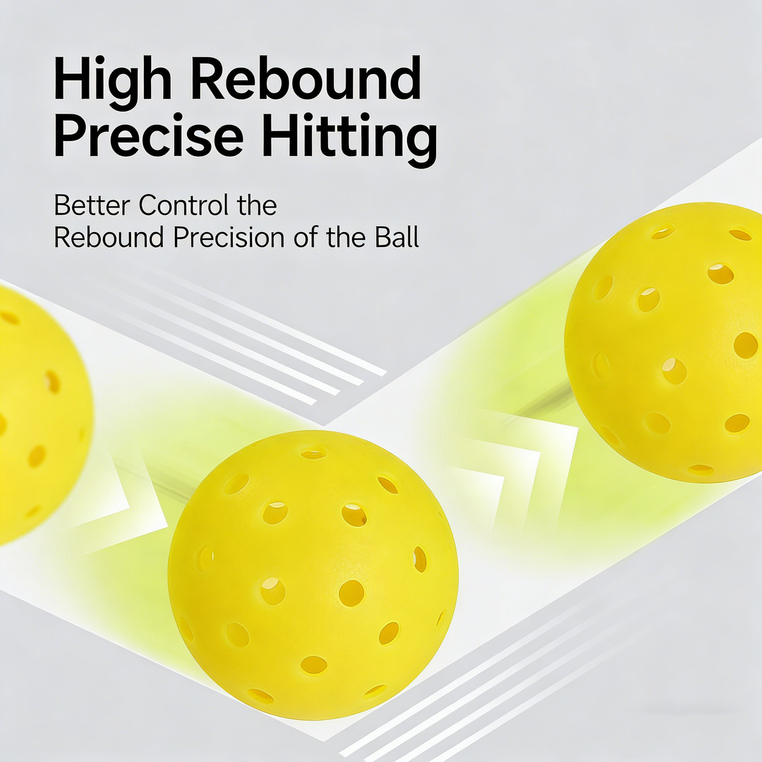 SPP 40-Hole Rotomolded One-Piece Pickleball - Tournament-Grade with Smooth Surface & Uniform Structure