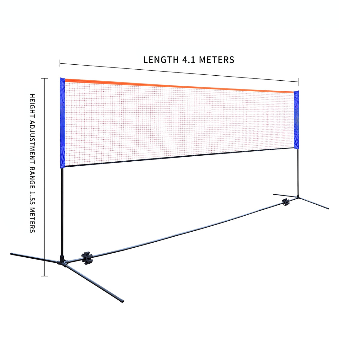SPPHONEIX Portable Volleyball Badminton Tennis Net With Frame