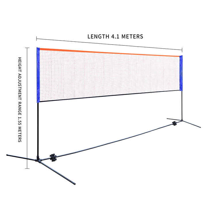 SPPHONEIX Portable Volleyball Badminton Tennis Net With Frame