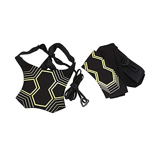 SPP Soccer Training Device Adjustable Elastic Strap Kick Trainer Self Practice Indoor Soccer Training Equipment