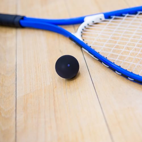 SPP 3 PCS Professional Squash Ball for Red Dot Blue Bot Yellow Dot Double Yellow Dot Speed Beginner or Training