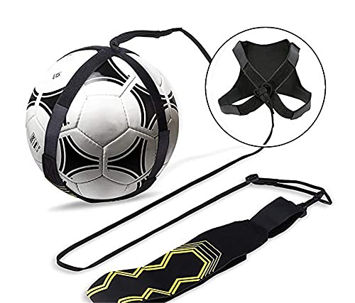 SPP Soccer Training Device Adjustable Elastic Strap Kick Trainer Self Practice Indoor Soccer Training Equipment