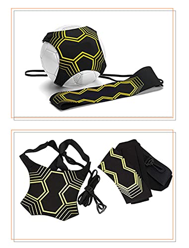 SPP Soccer Training Device Adjustable Elastic Strap Kick Trainer Self Practice Indoor Soccer Training Equipment