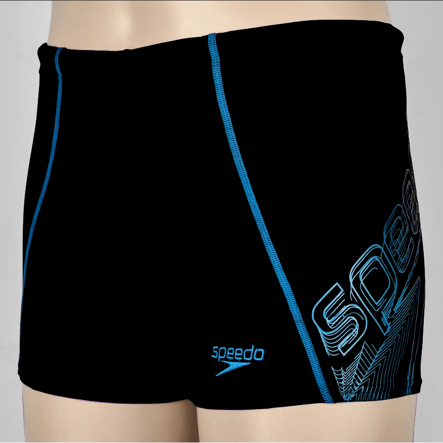 SPEEDO 41211 Mens Basic Aqua (Short) Swim trunks
