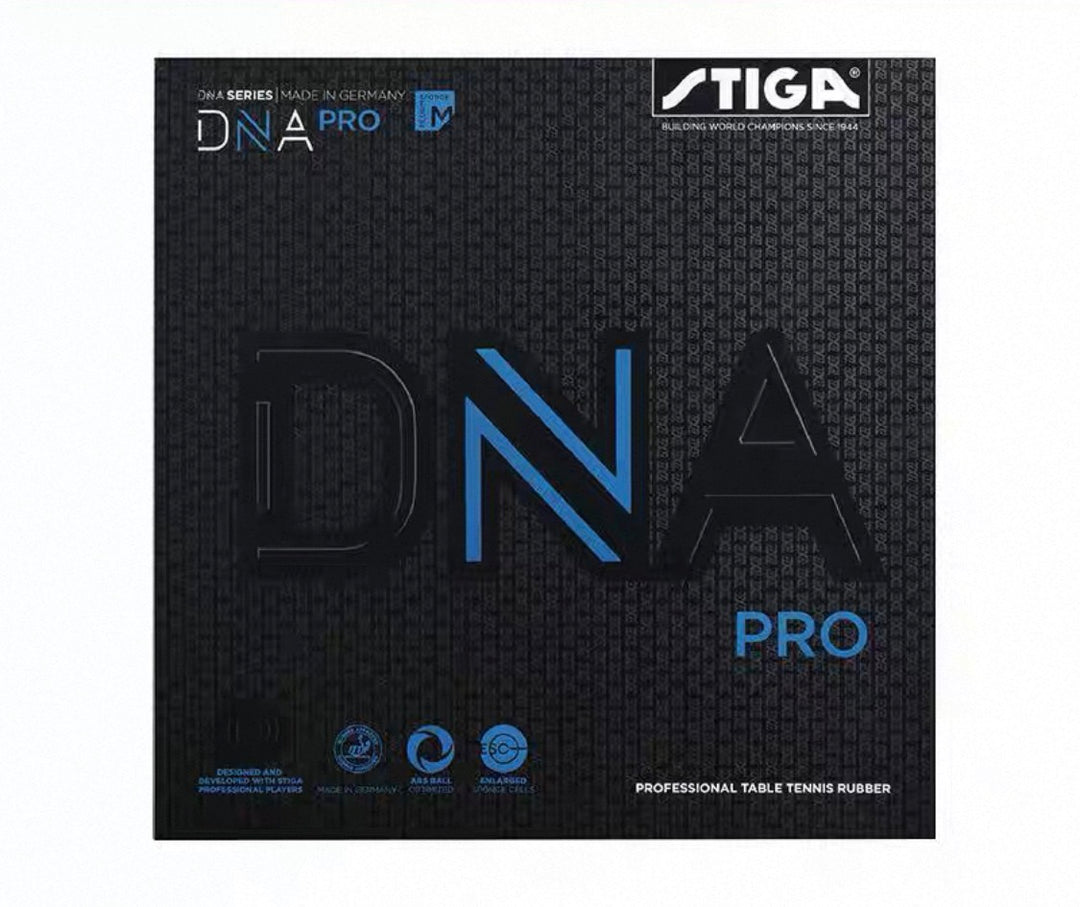 STIGA Original STIGA DNA PRO M / H / S Table Tennis Rubber Pimples-in Internal Powerful Ping Pong Rubber for Professional cake sponge